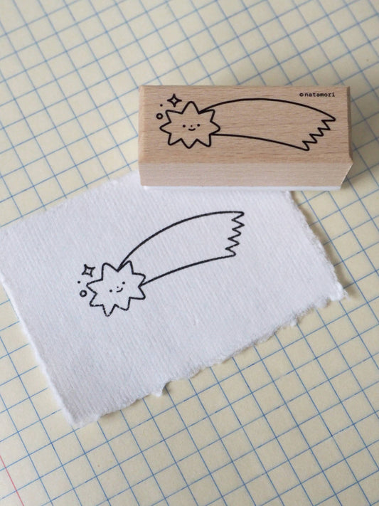 Natamori- Shooting star • stamp
