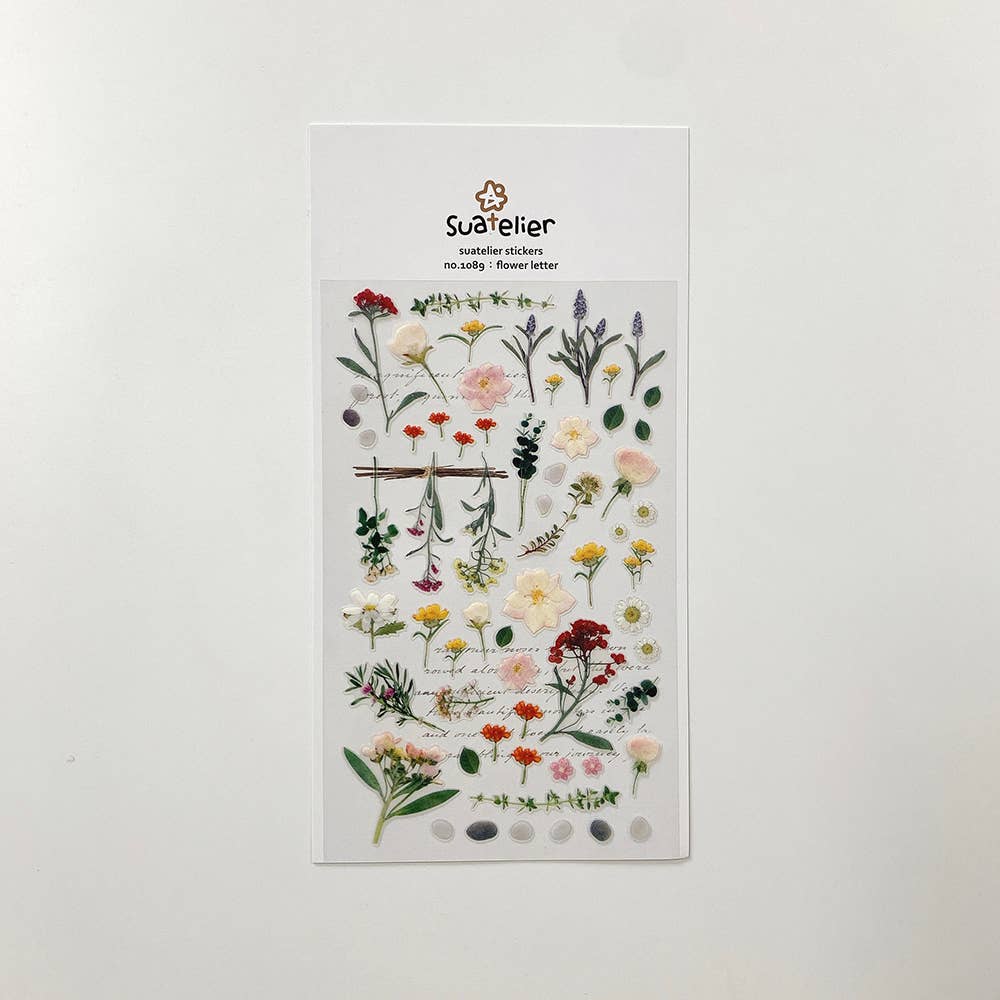 Suatelier design- Flower Letter