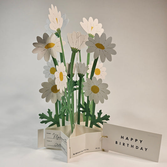 Marguerite Birthday Pop-up Card