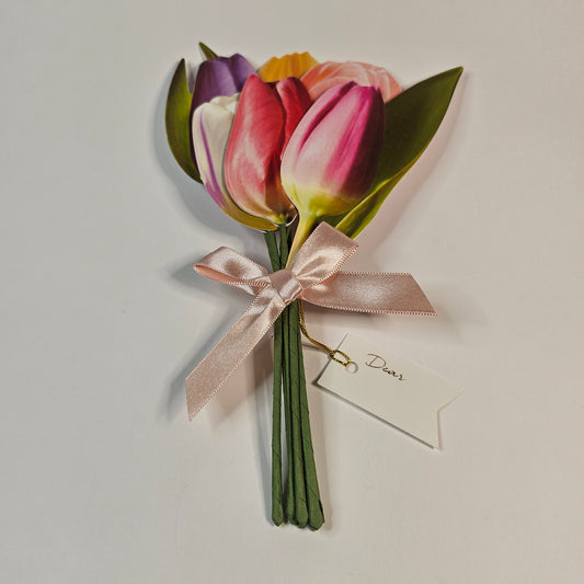 Tulip Bouquet Greeting card