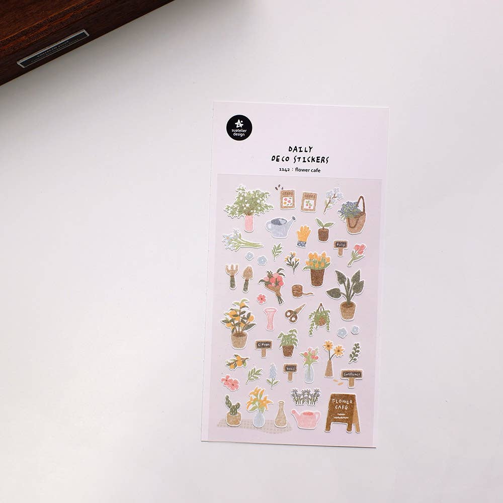 Suatelier design- Flower Cafe