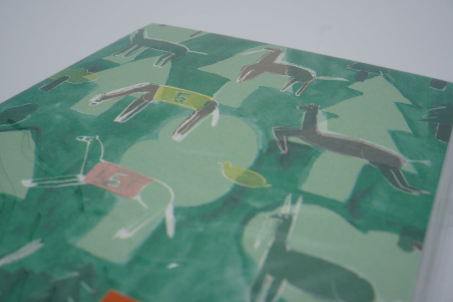 Paper Message Notepad Memo (Horse & Trees)