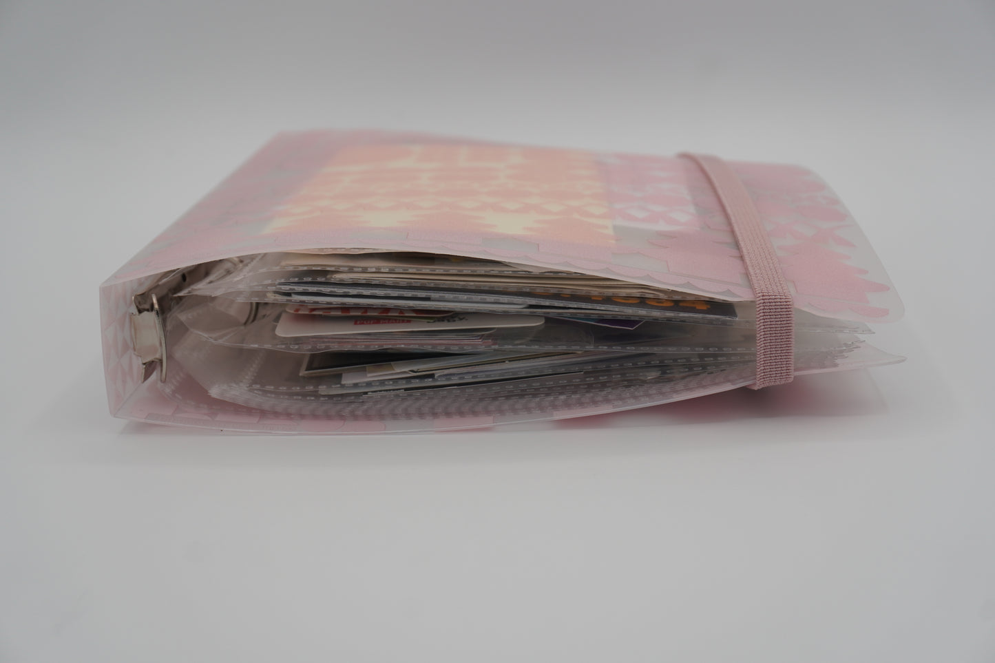 KINGJIM File Otona Sticker Adult seal collection, binder type, pink
