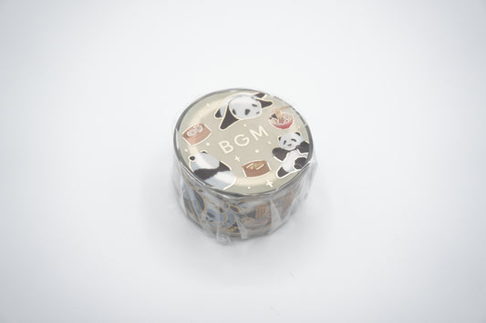 BGM LIFE Decoration Tape Foil-stamped Clear Tape 20mm