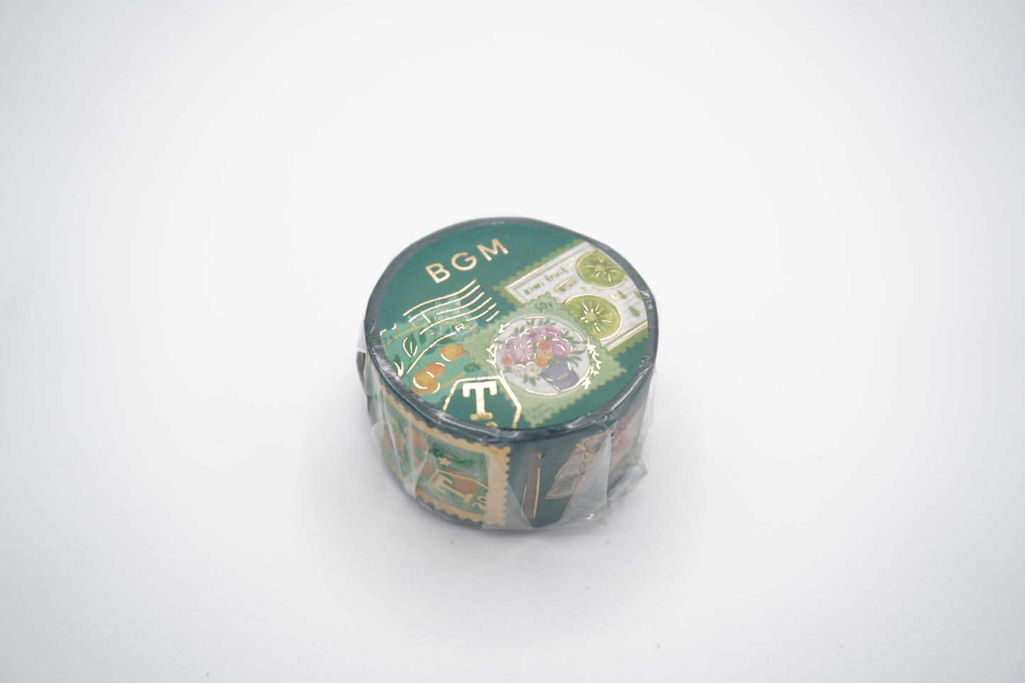 BGM Washi Tape Post office - Plant Green 20mm