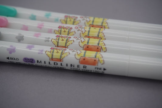 KITERA Marker/Highlighter Mild Liner Nyanske