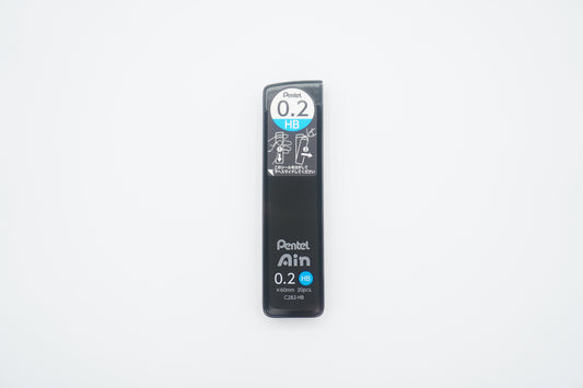 Pentel Mechanical Pencil Refill Lead Ain 0.2mm HB