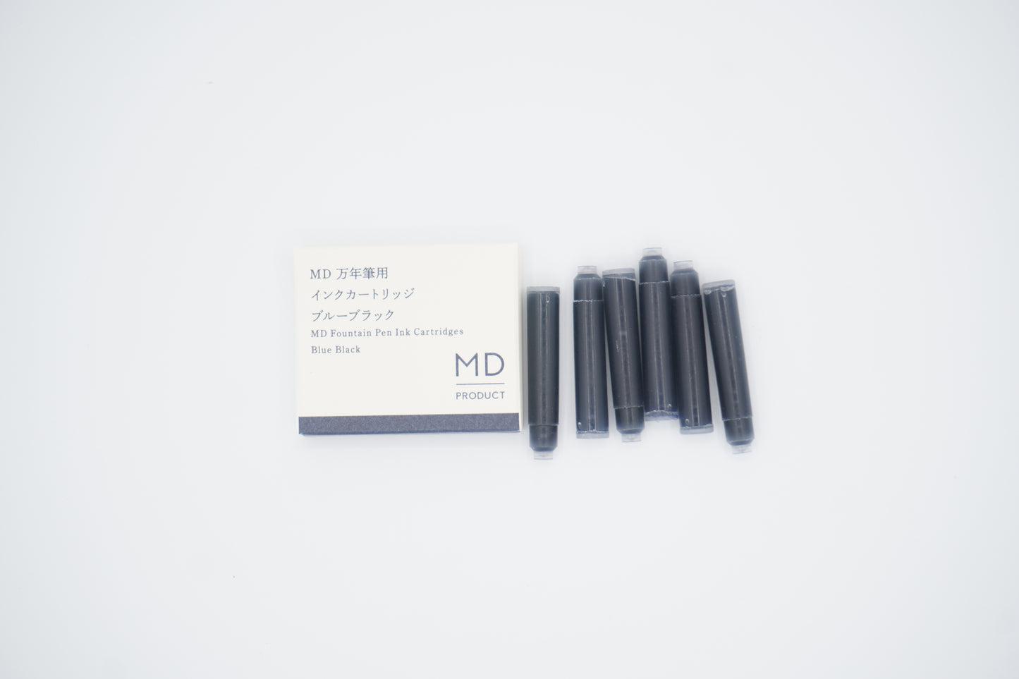 MD Blue Black Ink - 6 Cartridges