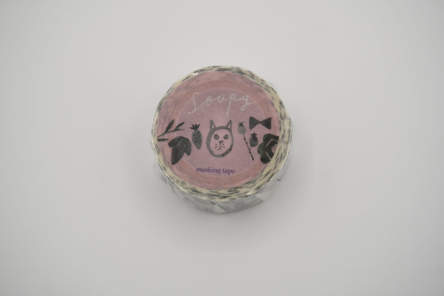 Round top - Washi tape - Path design - 20mm