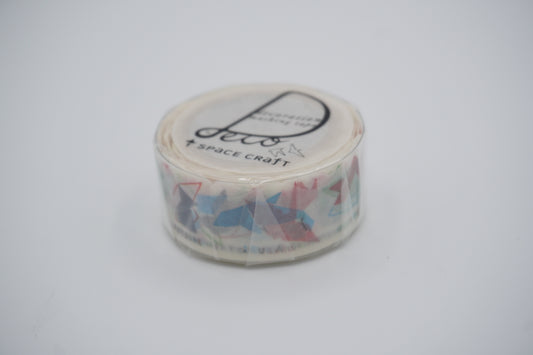Round top - Washi tape - Space craft - 20mm