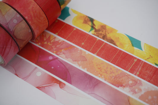 Round top - Washi tape - Alcodelic designs - 15mm