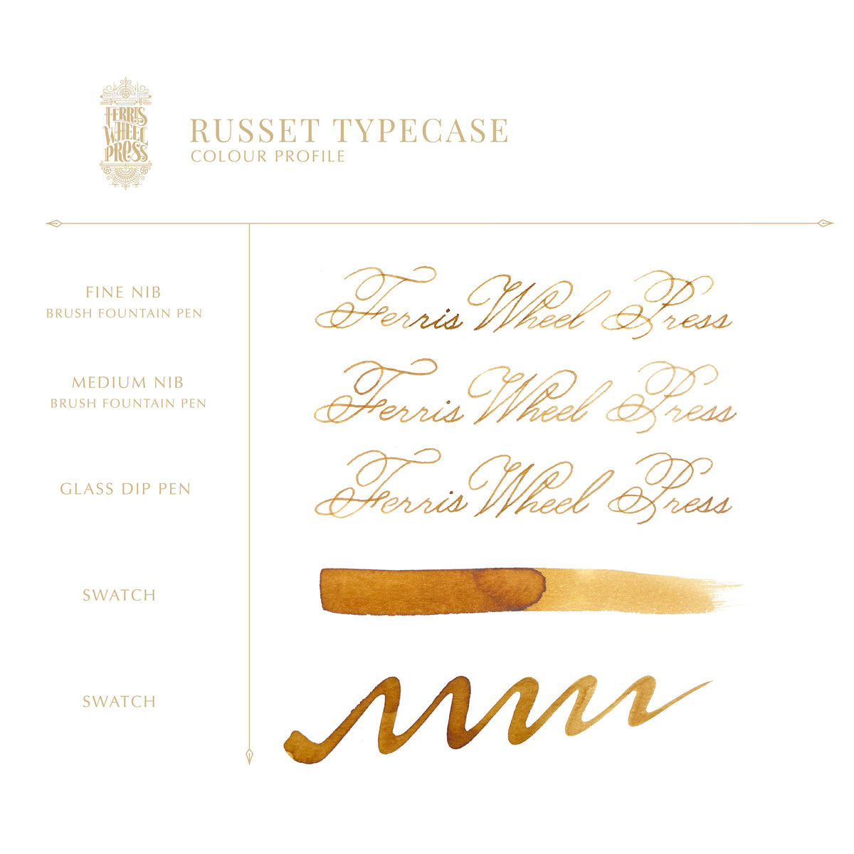 Russet Typecase Ink