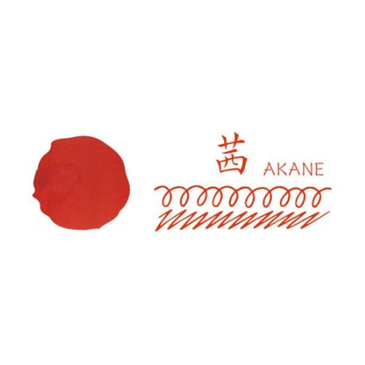 Teranishi Guitar Fujiyama Irodori Ink Akane (Red) (12ml)