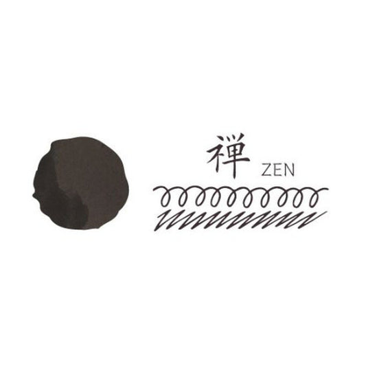 Teranishi Guitar Fujiyama Irodori Ink Zen (Black) (12ml)
