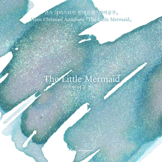 Wearingeul The Little Mermaid ink colour swatch