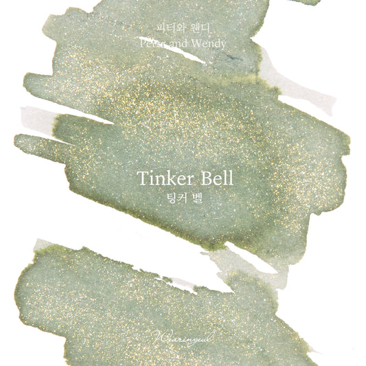 Wearingeul Tinker Bell ink colour swatch