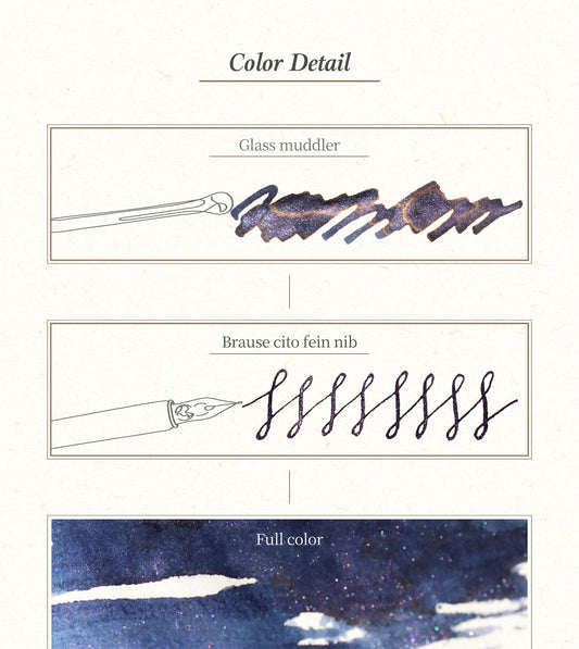 Dominant Industry Pearl Ink No. 012 Winter Night (25ml)