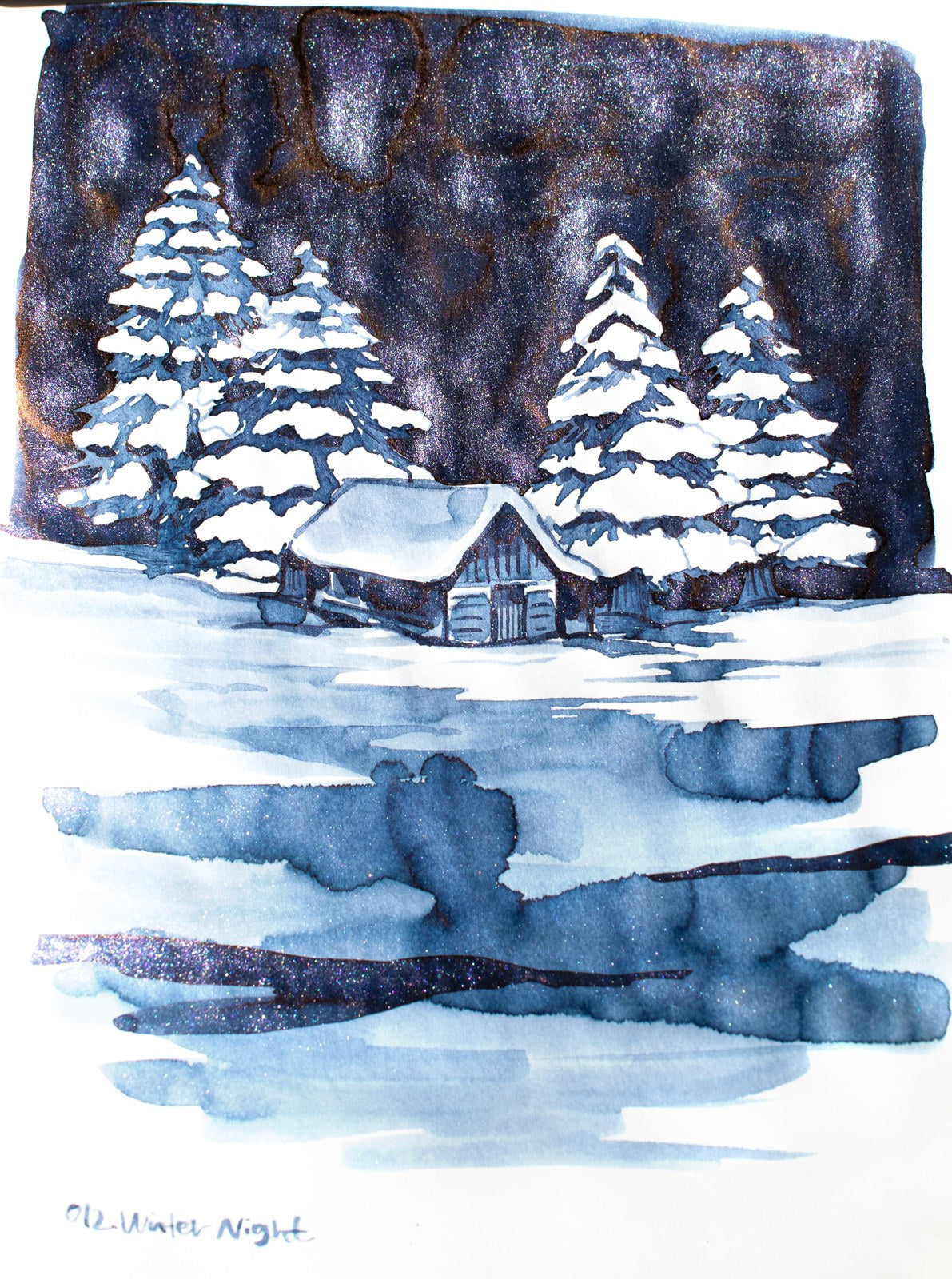 Dominant Industry Pearl Ink No. 012 Winter Night (25ml)