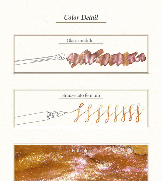 Dominant Industry Pearl Painter Series Ink No. 029 The Harbor of Dieppe (25ml)