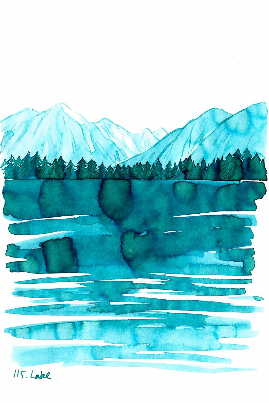 Dominant Industry Standard Ink No. 115 Lake (25ml)