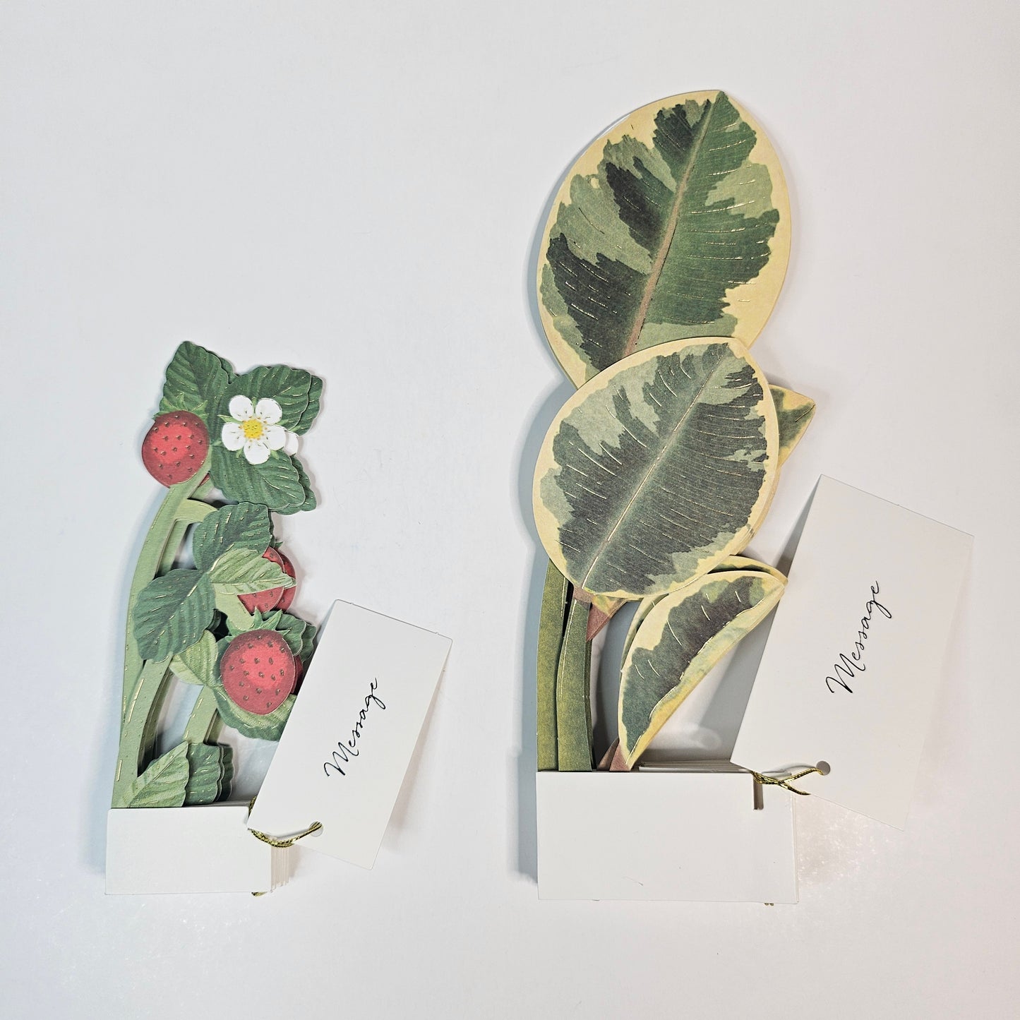 Strawberry Blooming Mini Pop-up Card