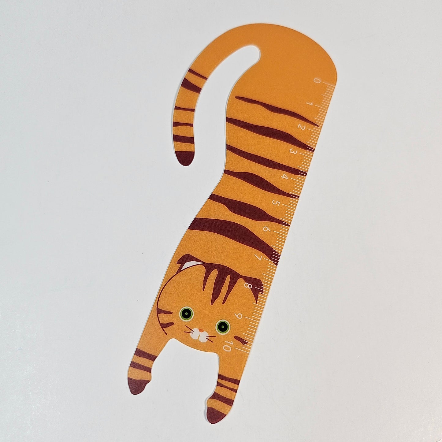 VELOS Hanging Nyan Koshi Bookmark Ruler Tiger