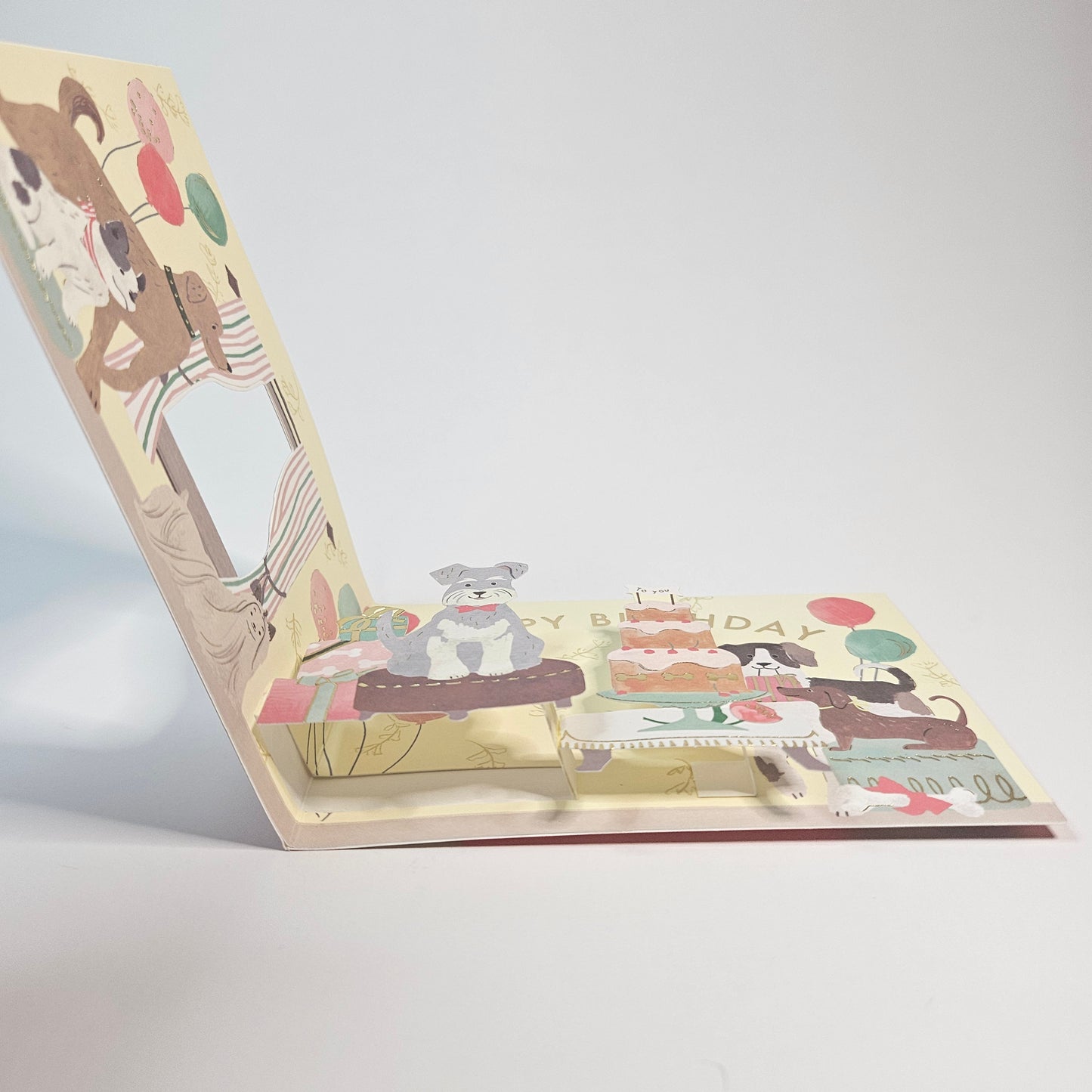 Birthday Pop-up Card (Dog)