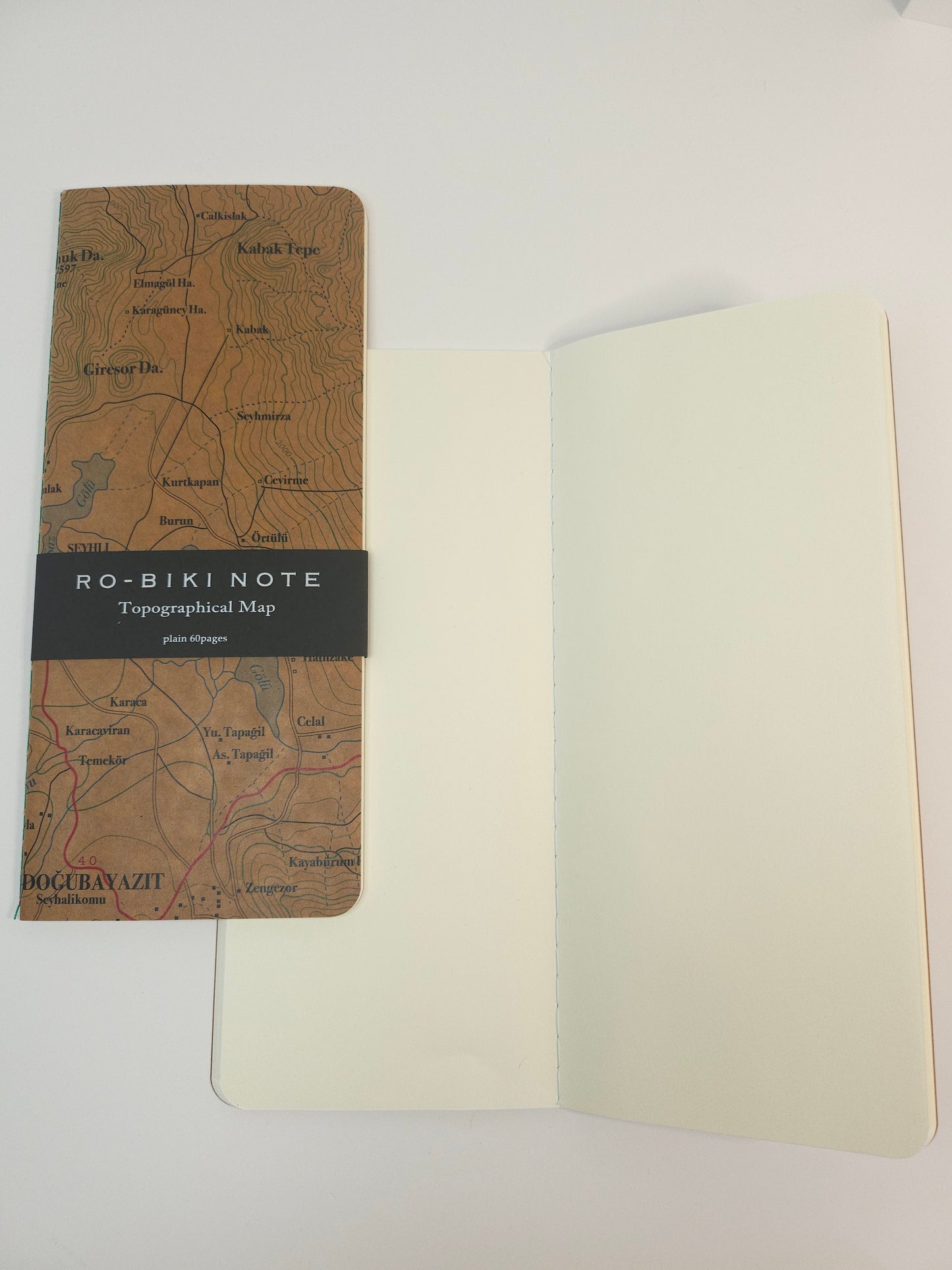 Yamamoto Ro-Biki Note- Topographical Map Series