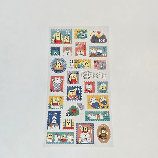 Gorogoro Nyansuke Stamp Sticker