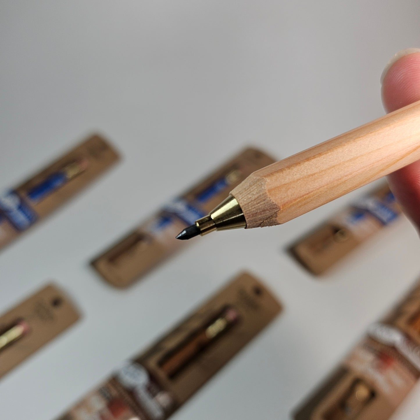 OHTO Mechanical pencil with wooden shaft WN03 2.0mm (Natural)