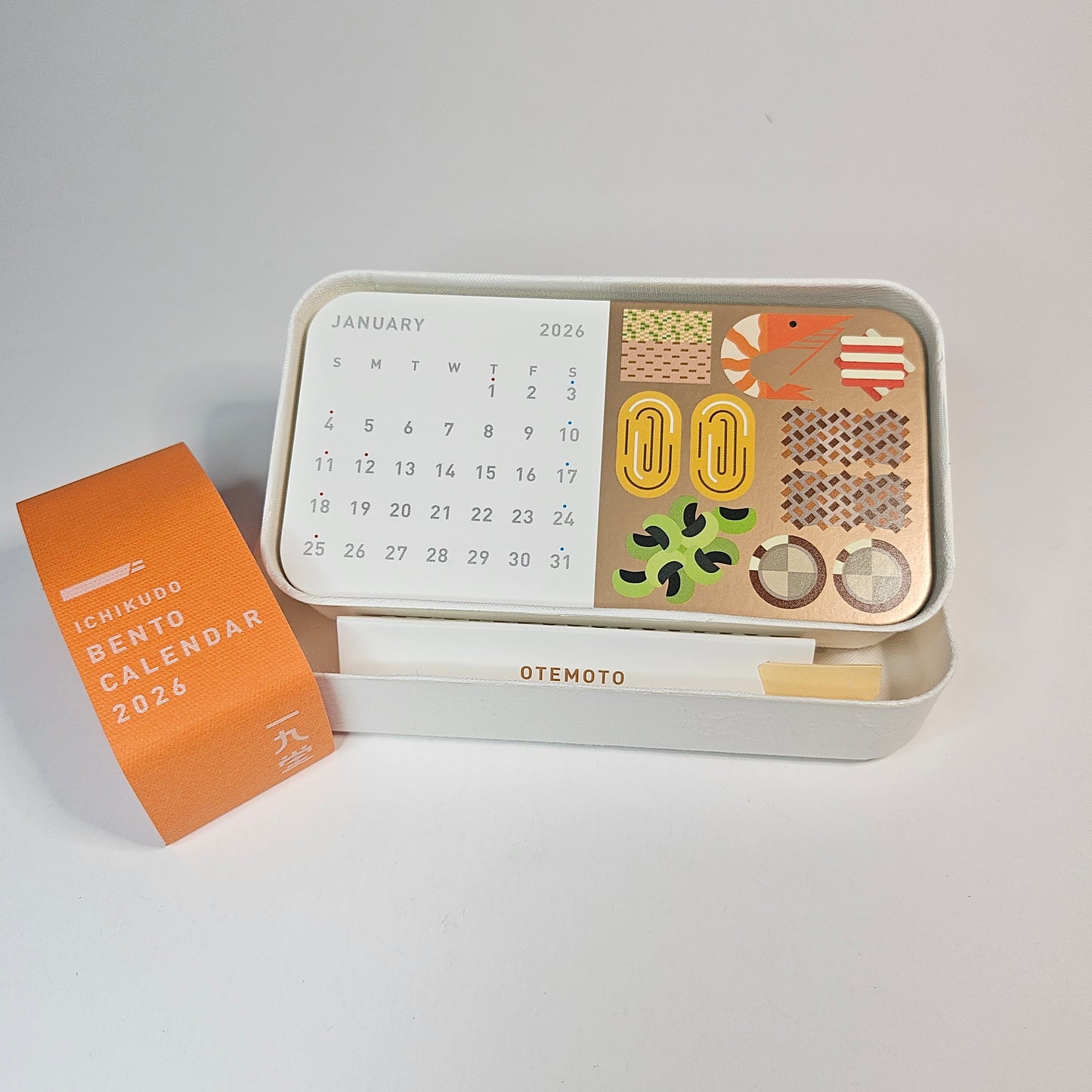 BENTO CALENDAR 2026 / ICHIKUDO