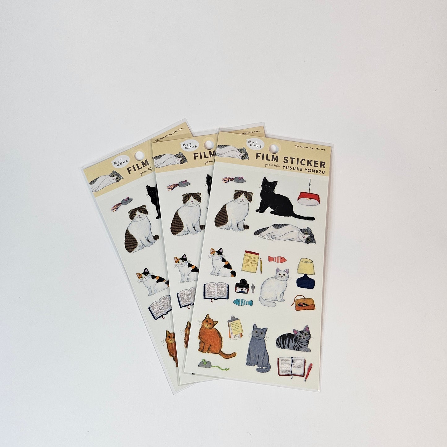 Cat Film Stickers