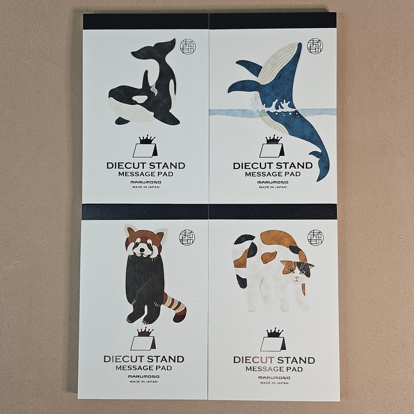 Notepad Diecut Stand Message