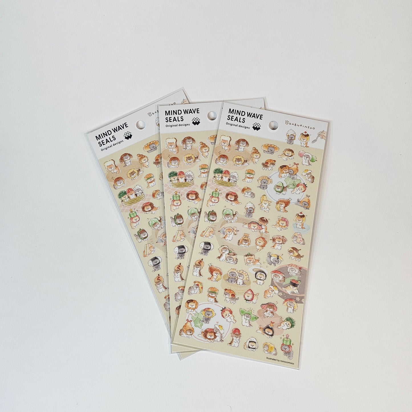 MIND WAVE Stickers Okaburineko