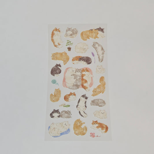 MIND WAVE Nekozaki-san family sticker