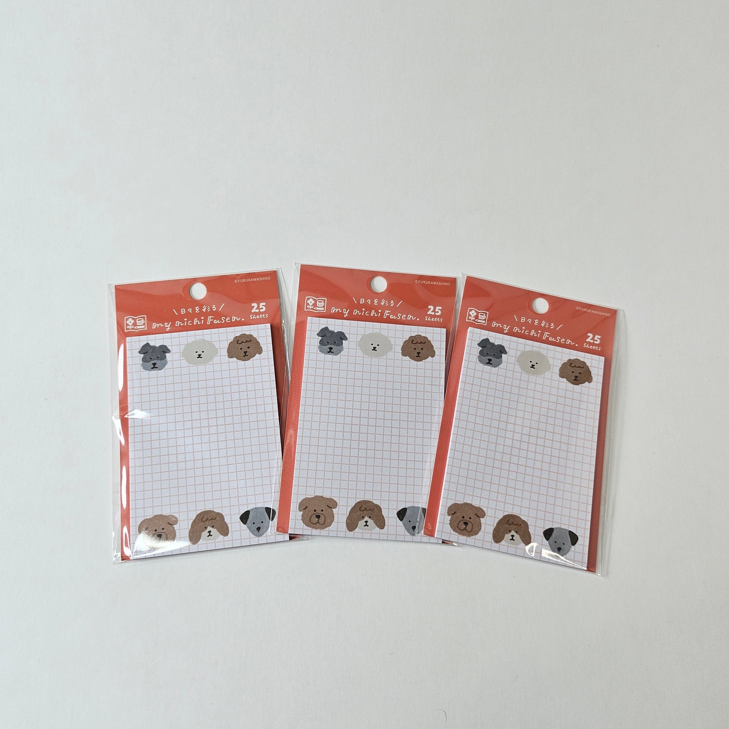 Sticky Notes Grid - Dog
