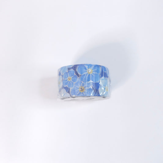 BGM LIFE Washi Tape Blue Flower Sea