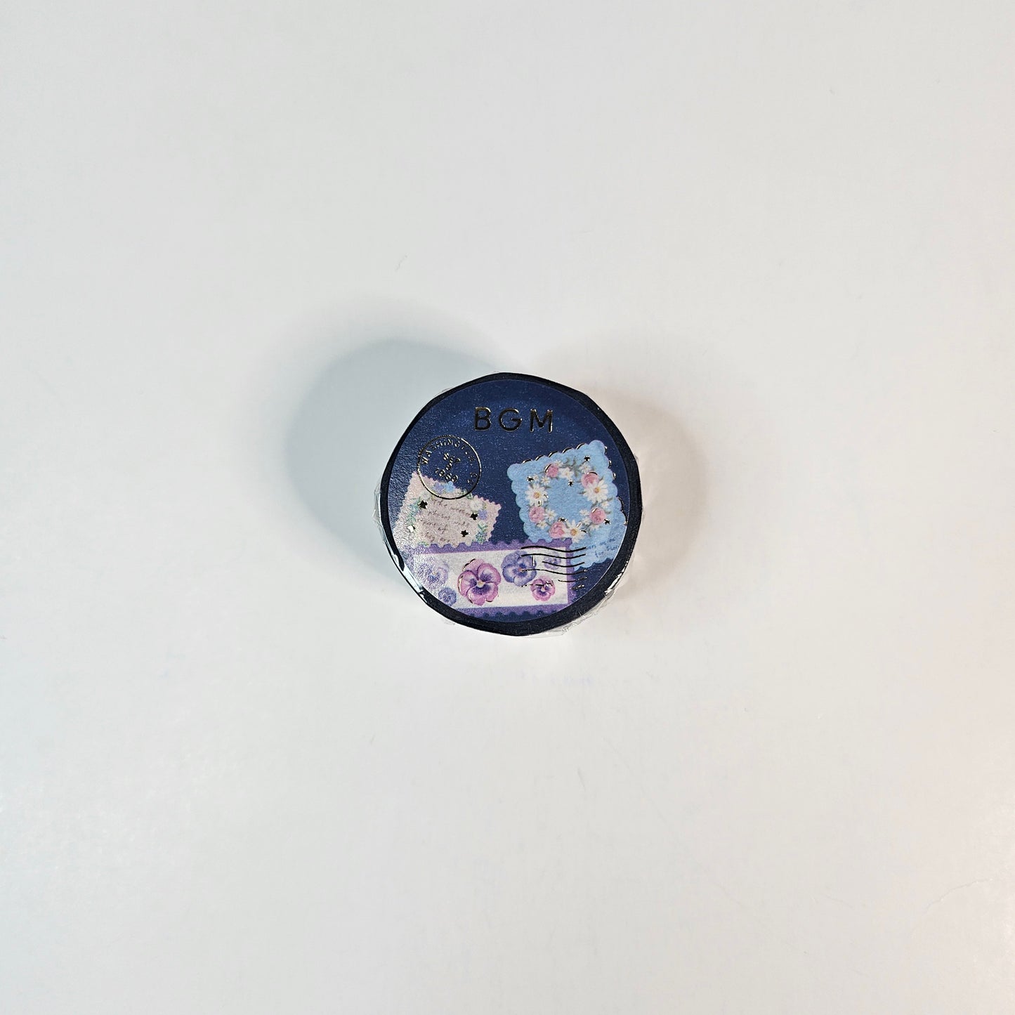 BGM Washi Tape (Blue plant)