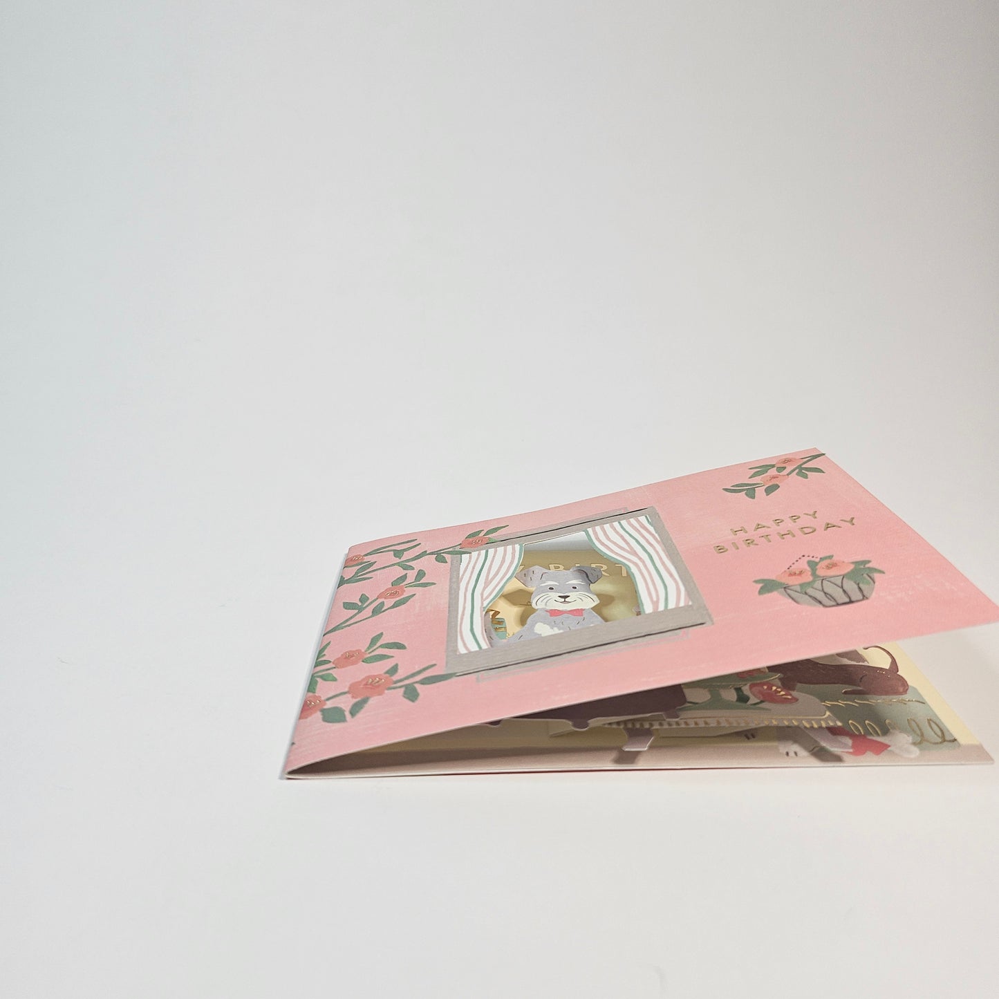 Birthday Pop-up Card (Dog)