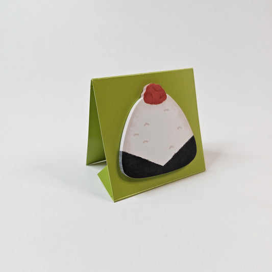 MIND WAVE Sticky Notes Stand (Onigiri)