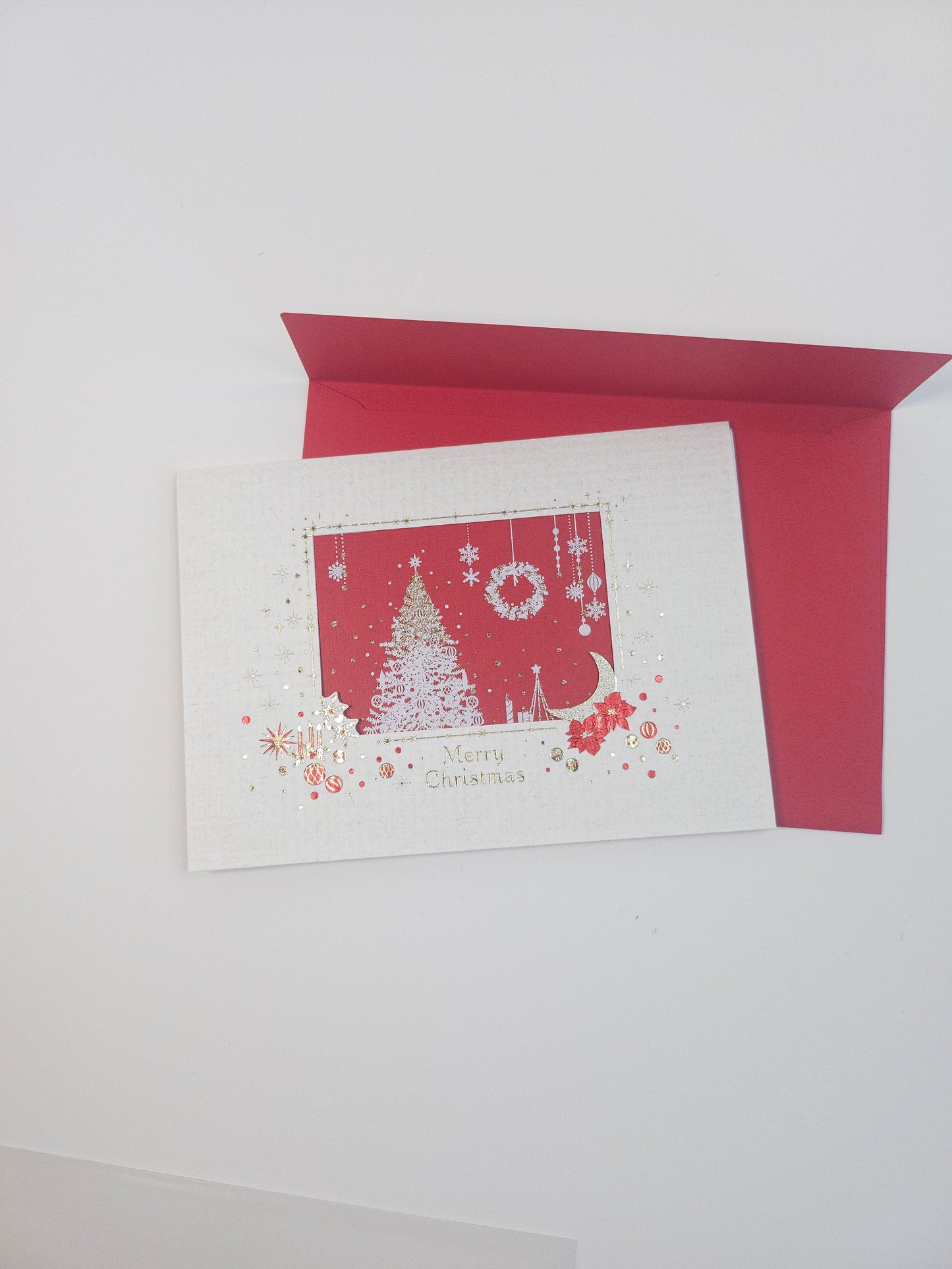 Christmas red card