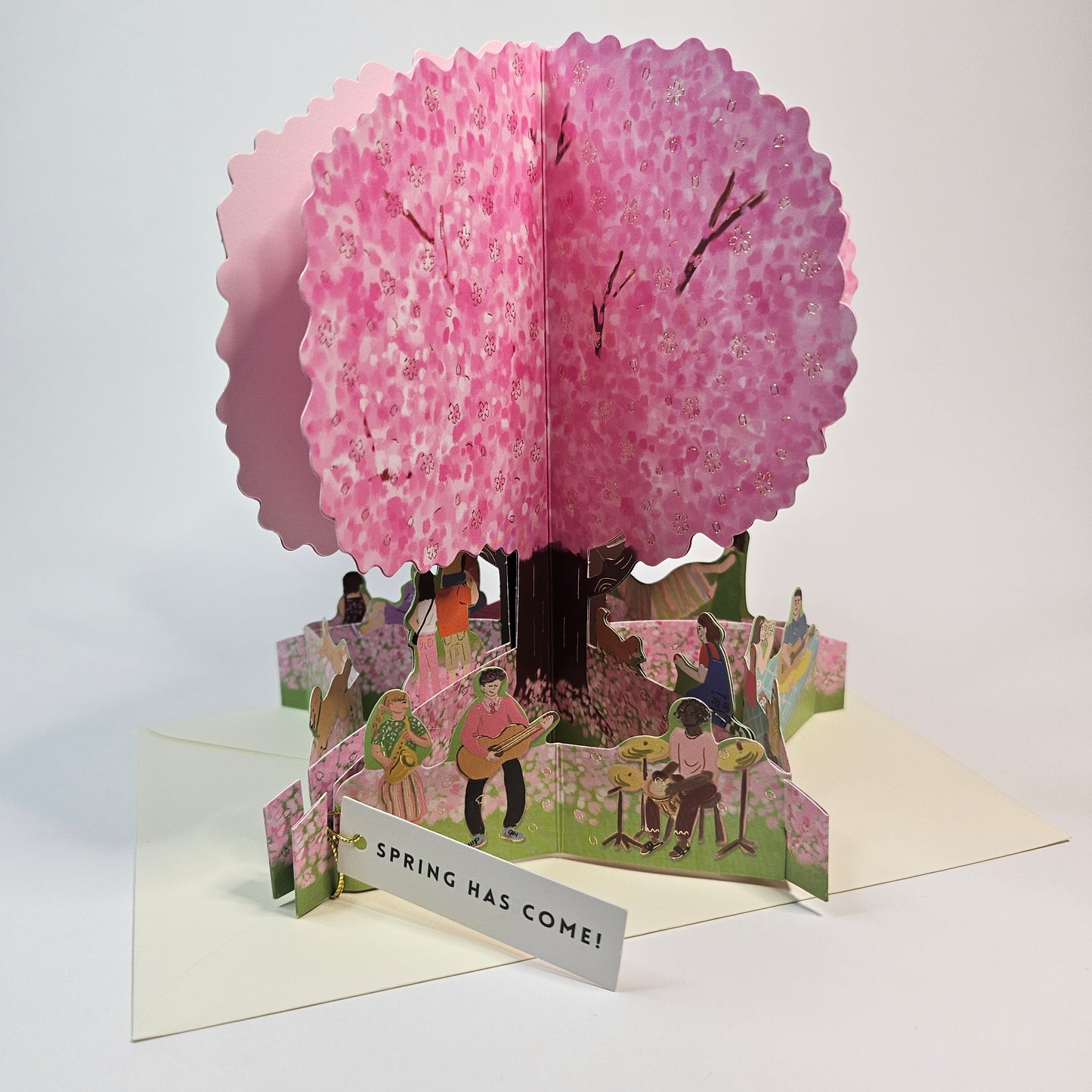 Sakura Hanami Pop-up Card