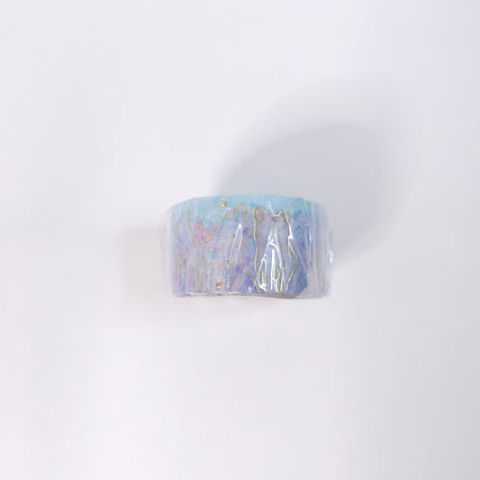 BGM Washi Tape Flowers and Cats *Small Friends