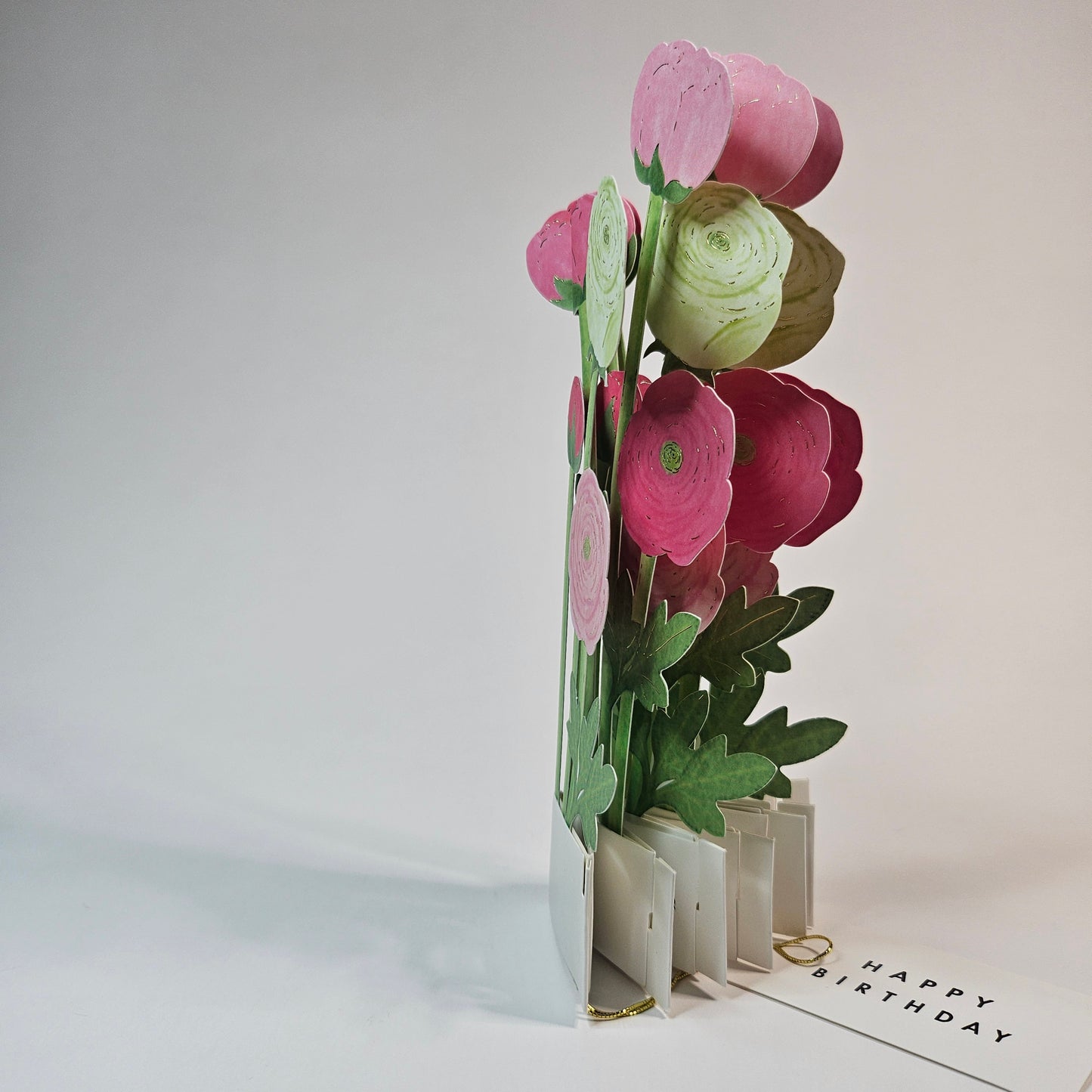 Ranunculus Pop-up Card