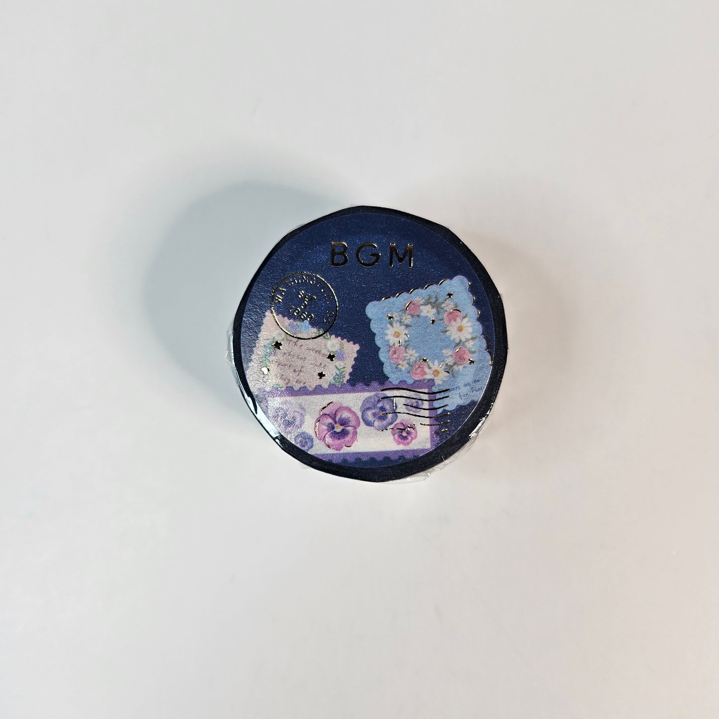 BGM Washi Tape (Blue plant)