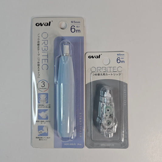 KITERA Oval Retractable Correction Tape refill