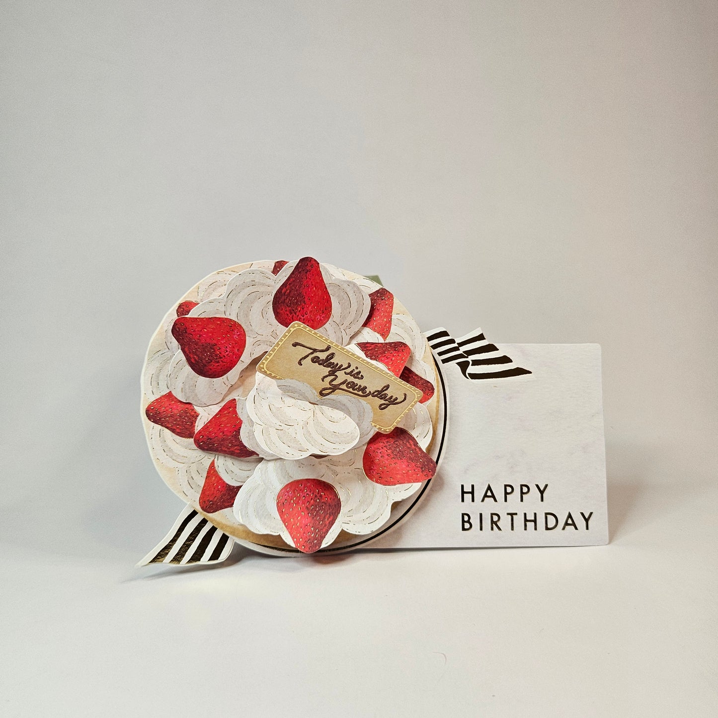 Shortcake Pop-up Greeting Card
