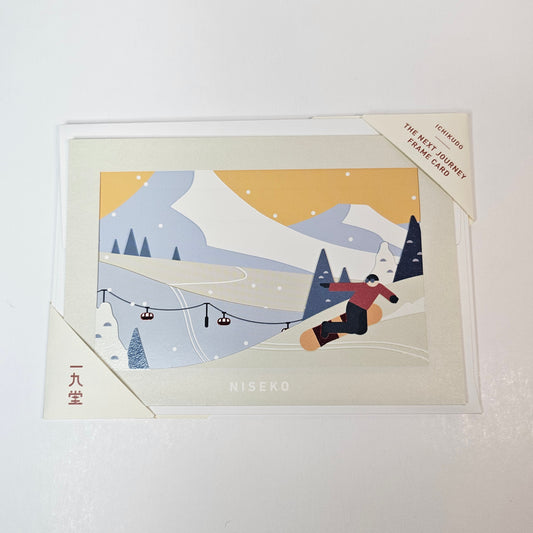 THE NEXT JOURNEY FRAME CARD / ICHIKUDO (Niseko)