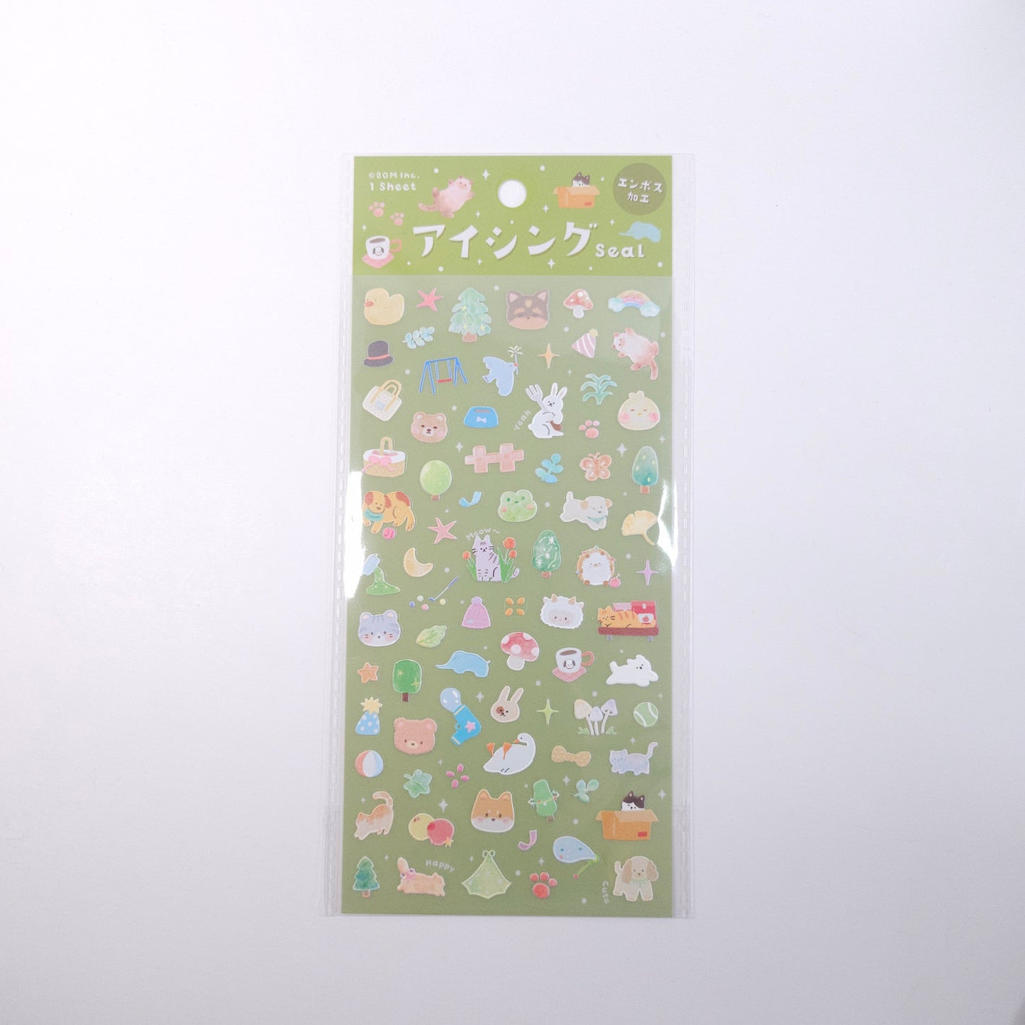 BGM Planner Stickers (animal meets)