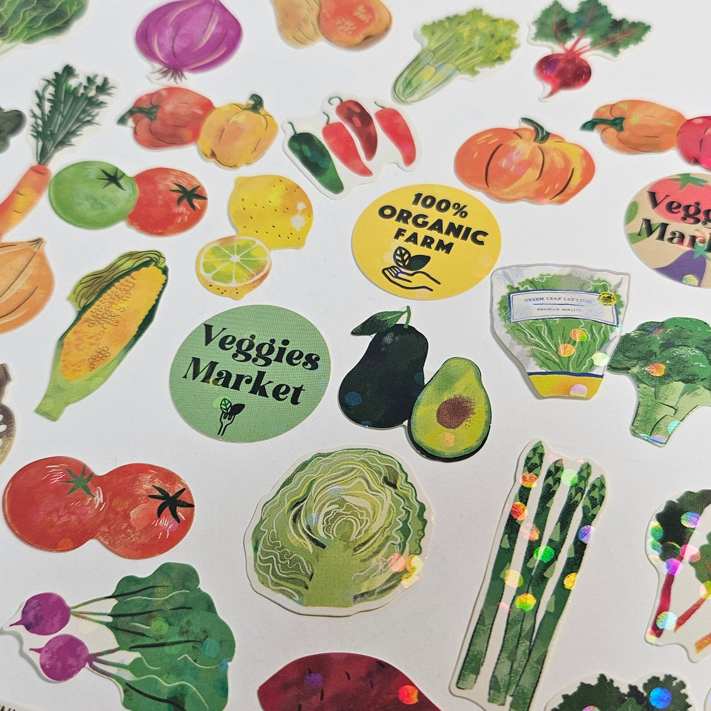 Vegetable Decoration Stickers